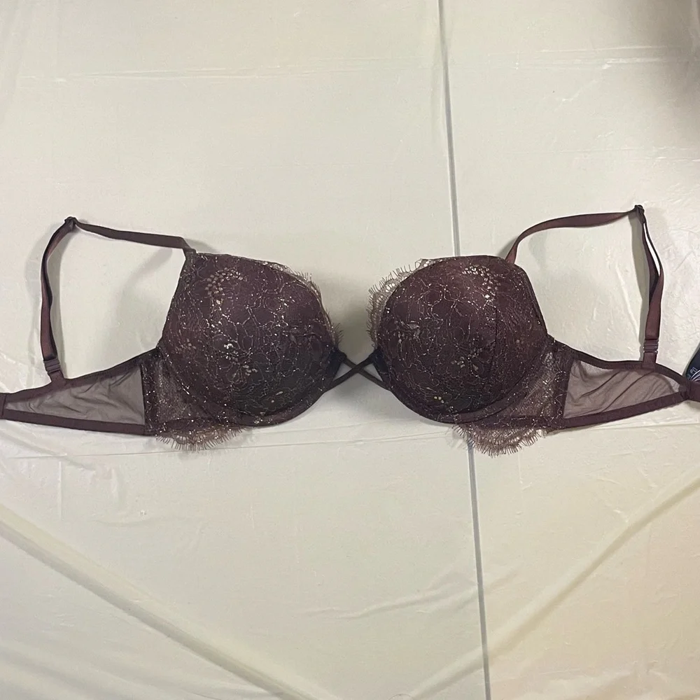 Victoria's Secret Deep Brown Lace Bra - Picture 15 of 15